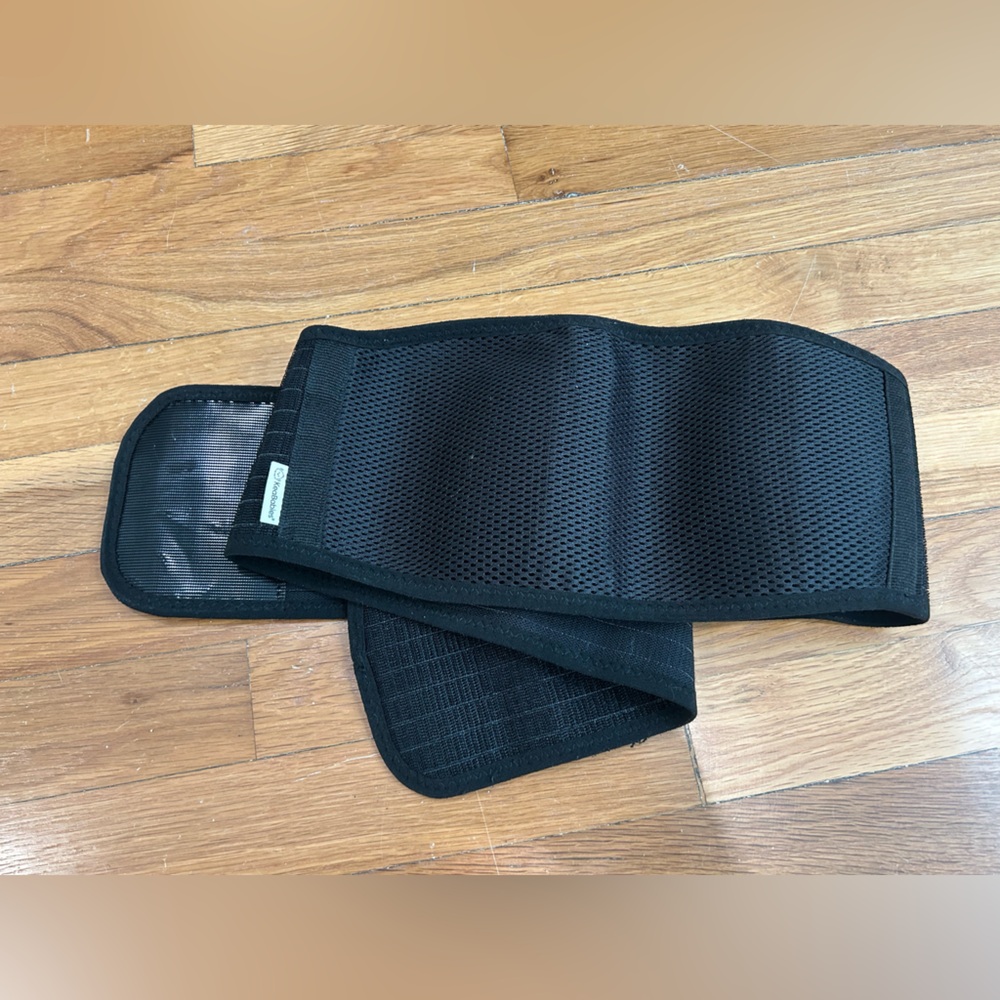 Maternity Black Mesh Waist Support Belt